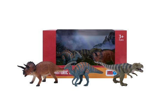 Mojo - Dinosaur Set 2- Prehistoric Animals 3 Pcs (mj-380039) - Mojo - Merchandise - Mojo - 5031923800403 - 