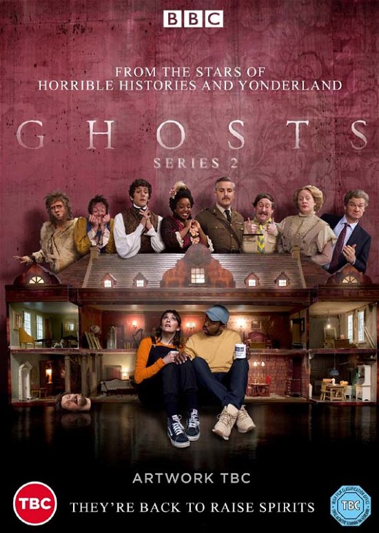 Cover for Ghosts - Series 2 · Ghosts Series 2 (DVD) (2020)