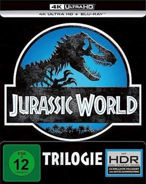 Cover for Chris Pratt,bryce Dallas Howard,laura Dern · Jurassic World Trilogie (4K UHD Blu-ray) (2022)