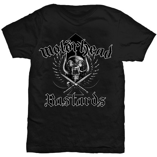 Motorhead Unisex T-Shirt: Bastards - Motörhead - Fanituote - Global - Apparel - 5055057185403 - maanantai 17. tammikuuta 2011