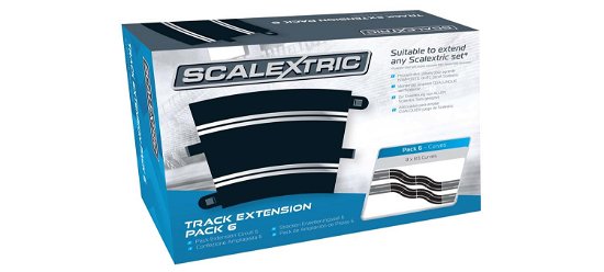 Cover for Scalextric · Track Extension Pack 6 8 X Radius 3 Curve 22.5° (Toys)