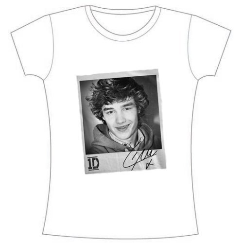 One Direction Ladies T-Shirt: Solo Liam (Skinny Fit) - One Direction - Merchandise - Global - Apparel - 5055295350403 - 