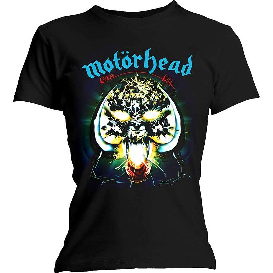 Motorhead Ladies T-Shirt: Overkill - Motörhead - Merchandise - Global - Apparel - 5056170621403 - 