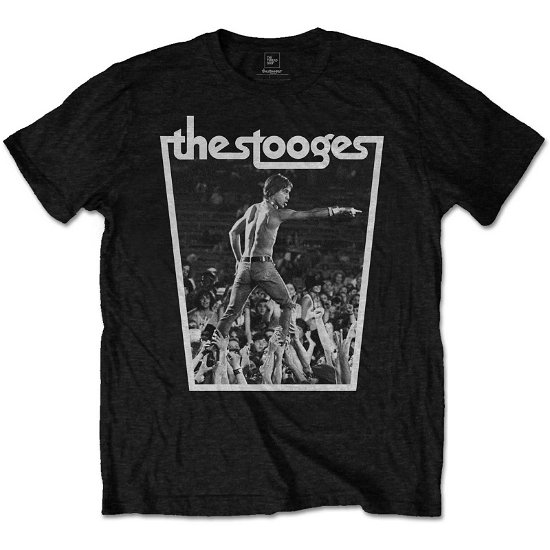 Iggy & The Stooges Unisex T-Shirt: Crowd walk - Iggy & The Stooges - Mercancía -  - 5056170647403 - 
