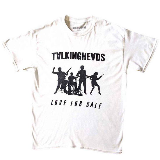 Talking Heads Unisex T-Shirt: Love For Sale - Talking Heads - Koopwaar -  - 5056561081403 - 