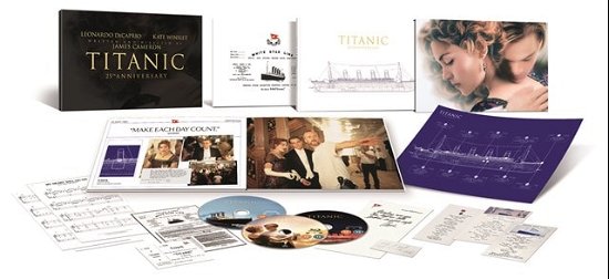 Titanic (Re-mastered) Limited Special Edition - James Cameron - Elokuva - 20th Century Fox - 5056719200403 - maanantai 29. huhtikuuta 2024