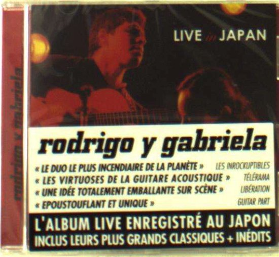 Live in japan - Rodrigo Y Gabriela - Musique - BECAUSE - 5060107727403 - 4 janvier 2019
