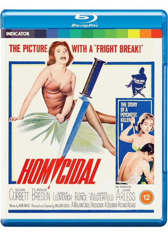 Cover for Homicidal (Blu-ray) (2021)
