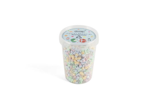 Cover for Dantoy · Pastel Recycled Beads - 1580 Pcs (5940) (Spielzeug)