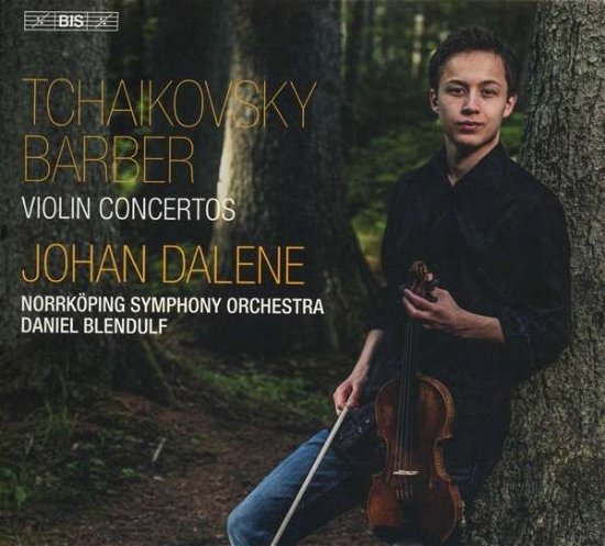 Cover for Dalene / Norrkoping / Blendulf · Pyotr Ilyich Tchaikovsky / Samuel Barber: Violin Concertos (CD) (2020)