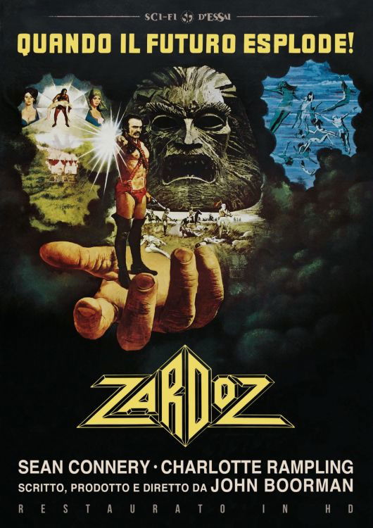 Cover for Zardoz (Restaurato in Hd) · Zardoz (Restaurato In Hd) (DVD) (2023)