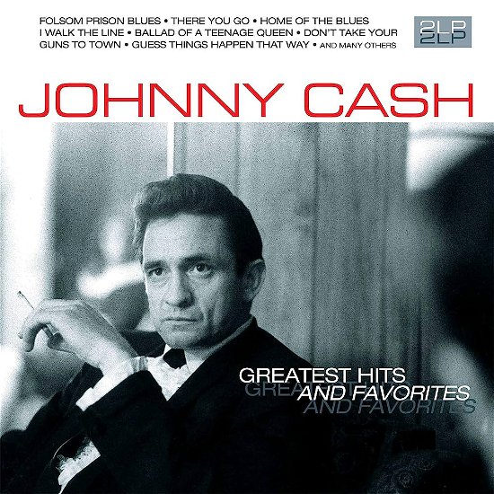 Cover for Johnny Cash · Greatest Hits And Favorites (LP) [Coloured edition] (2023)