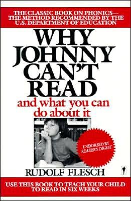 Cover for Rudolf Flesch · Why Johnny Can't Read: and What You Can Do About It (Paperback Bog) [Reissue edition] (1986)