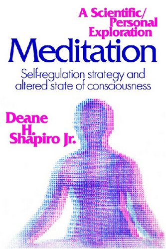 Cover for Rosemary A. Stevens · Meditation: Self-regulation Strategy and Altered State of Consciousness (Paperback Book) (2008)