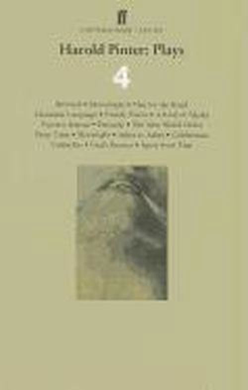 Cover for Harold Pinter · Harold Pinter: Plays 4: Betrayal; Monologue; One for the Road; Mountain Language; Family Voices; A Kind of Alaska; Victoria Station; Precisely; The New World Order; Party Time; Moonlight: Ashes to Ashes; Celebration; Umbrellas; God's District; Apart from  (Taschenbuch) [Main edition] (2012)