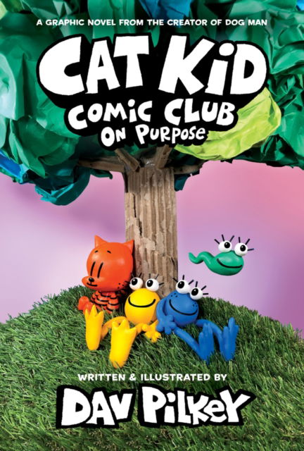 Cover for Dav Pilkey · Cat Kid Comic Club 3: On Purpose: A Graphic Novel (Cat Kid Comic Club #3) PB - Cat Kid Comic Club (Paperback Bog) (2023)
