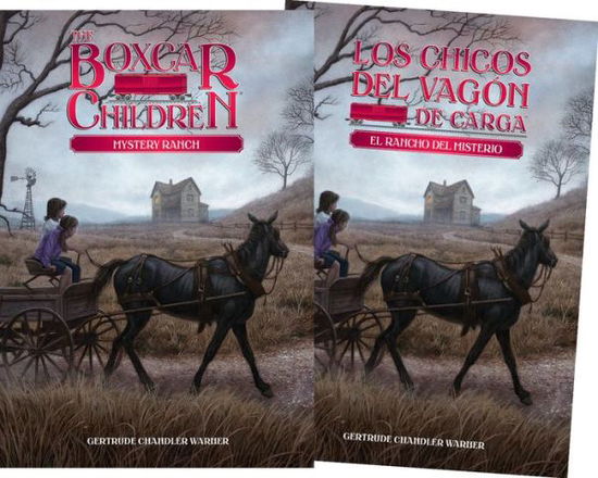 Cover for Mystery Ranch (Spanish / English set) - The Boxcar Children Mysteries (Paperback Book) [Bilingual edition] (2016)