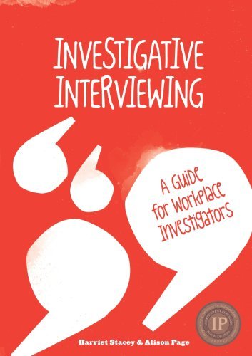 Cover for Alison Page · Investigative Interviewing - a Guide for Workplace Investigators (Paperback Book) (2013)