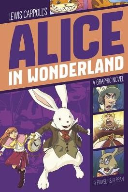 Cover for Carroll, Lewis (Christ Church College, Oxford) · Alice in Wonderland (Graphic Revolve: Common Core Editions) (Paperback Bog) (2014)