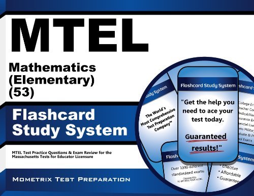 Cover for Mtel Exam Secrets Test Prep Team · Mtel Mathematics (Elementary) (53) Flashcard Study System: Mtel Test Practice Questions &amp; Exam Review for the Massachusetts Tests for Educator Licensure (Cards) (Taschenbuch) [Flc Crds edition] (2023)