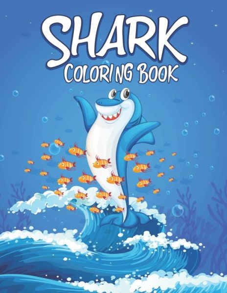 Cover for Platinum Press · Shark Coloring Book For kids (Paperback Book) (2019)