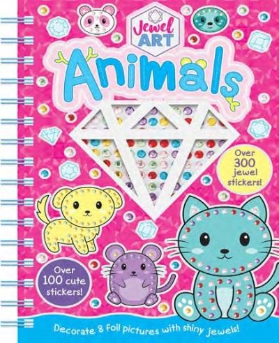 Cover for Connie Isaacs · Jewel Art Animals - Jewel Art Books (Hardcover Book) (2023)