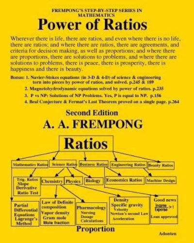 Cover for A a Frempong · Power of Ratios (Pocketbok) (2017)