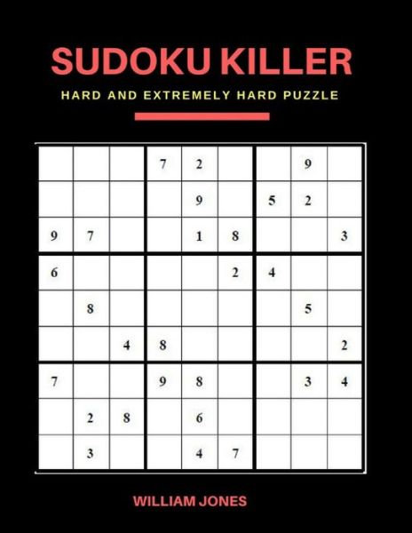 Cover for Sir William Jones · Sudoku Killer (Paperback Book) (2018)