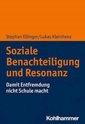 Cover for Stephan Ellinger · Soziale Benachteiligung Und Resonanzerleben (Paperback Book) (2021)