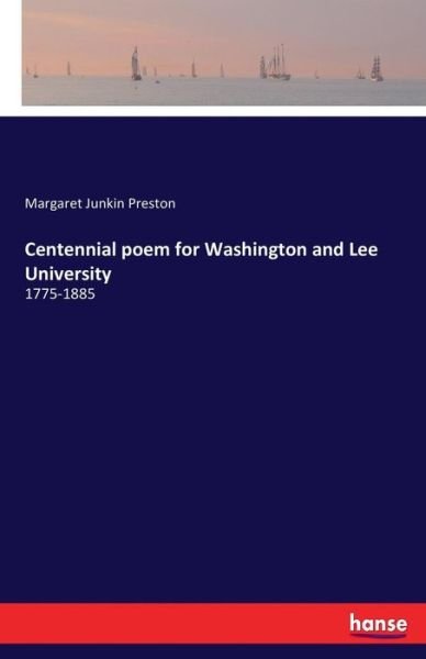 Cover for Preston · Centennial poem for Washington (Buch) (2017)