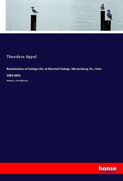 Cover for Appel · Recollections of College Life, at (Book)