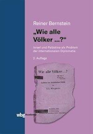 Cover for Bernstein · Wie alle Völker ...? (Book)