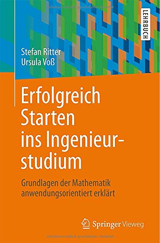 Cover for Stefan Ritter · Erfolgreich Starten ins Ingenieurstudium (Book) [German, 2015 edition] (2014)
