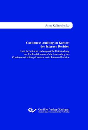 Cover for Artur Kalinichenko · Continuous Auditing im Kontext der Internen Revision (Paperback Book) (2017)