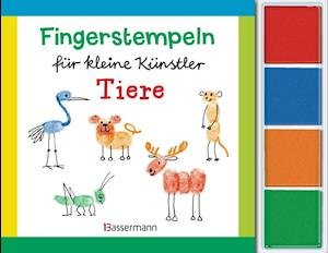 Cover for Pautner · Fingerstempeln für kleine Künst (Buch)