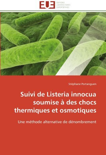 Cover for Stéphane Portanguen · Suivi De Listeria Innocua Soumise À Des Chocs Thermiques et Osmotiques: Une Méthode Alternative De Dénombrement (Taschenbuch) [French edition] (2018)