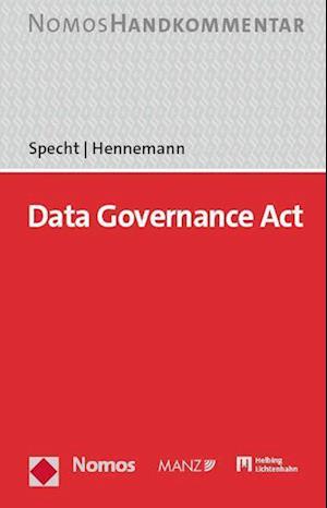 Cover for Louisa Specht · Data Governance Act : Dga (Book) (2023)