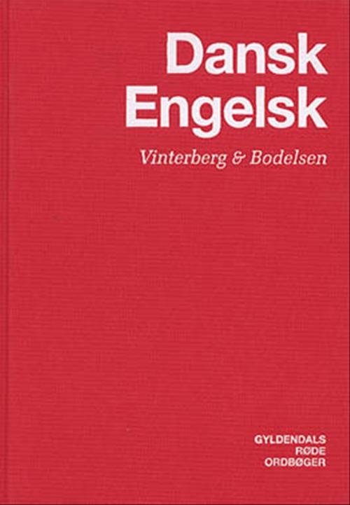 Cover for Viggo Hjørnager Pedersen · Gyldendals Store Røde Ordbøger: Dansk-Engelsk Ordbog (Book) [4e uitgave] [Indbundet] (1999)