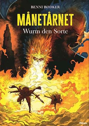 Cover for Benni Bødker · Månetårnet 3, Wurm den Sorte, Rød Læseklub (Inbunden Bok) [1:a utgåva] (2024)