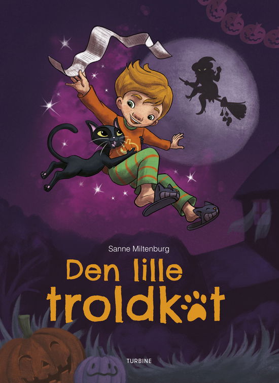 Cover for Sanne Miltenburg · Den lille troldkat (Hardcover Book) [1st edition] (2019)