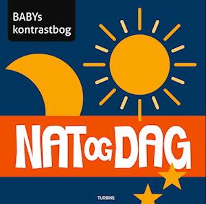 Cover for BABYs kontrastbog – Nat og dag (Kartonbuch) [1. Ausgabe] (2023)