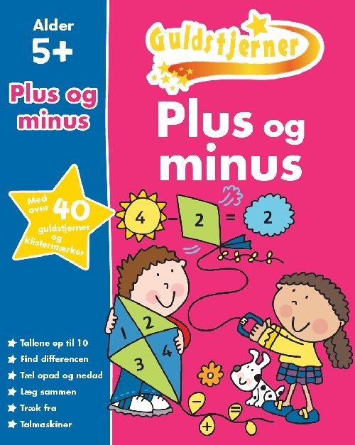 Cover for Guldstjerner: Guldstjerner - Plus og minus (Sewn Spine Book) (2020)