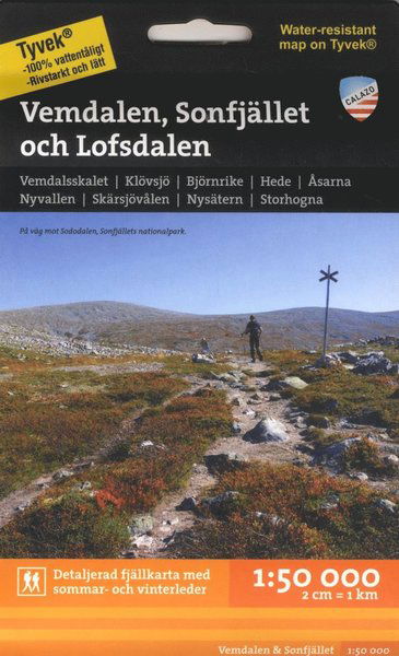 Cover for Vemdalen, Sonfjället &amp; Lofsdalen 1:50.000 (CD/DVD) (2020)