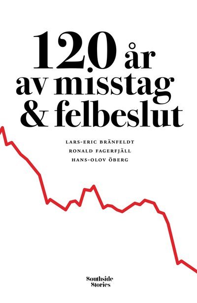 Cover for Hans-Olov Öberg · 120 år av misstag och felbeslut (Kartor) (2021)