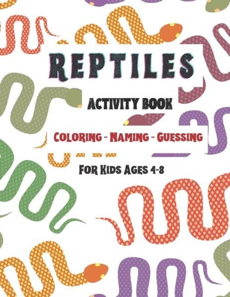 Cover for Lubawi Books · Reptiles Activity Book (Pocketbok) (2020)