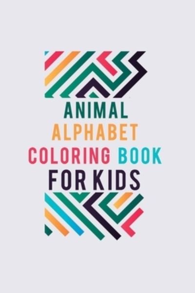 Cover for Coloring Book · Animal Alphabet Coloring Book For Kids (Pocketbok) (2021)