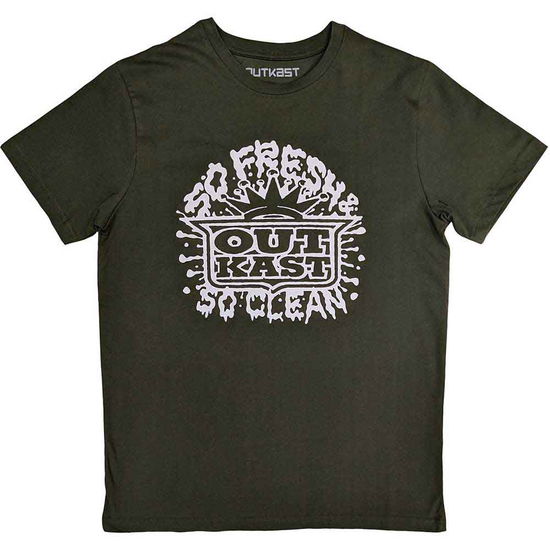 Cover for Outkast · Outkast Unisex T-Shirt: So Fresh (Green) (T-shirt)