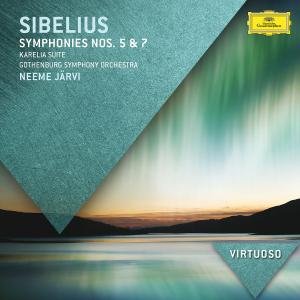 Symfoni 5/7/kareliasvit - Sibelius: Jarvi / Goteborgs Symfoniker - Musiikki - DEUTSCHE GRAMMOPHON - 0028947840404 - tiistai 1. toukokuuta 2012