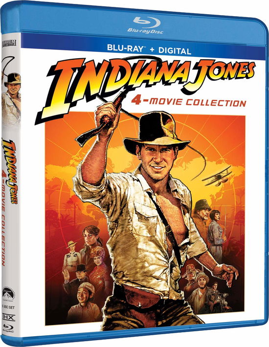 Indiana Jones 4-movie Collection - Blu-ray - Movies - PARAMOUNT - 0191329201404 - June 8, 2021