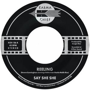 Cover for Say She She · Reeling (LP) [Coloured edition] (2023)